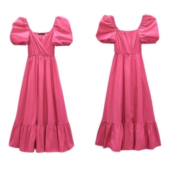 Zara Dresses & Skirts - Zara Pink Maxi Dress